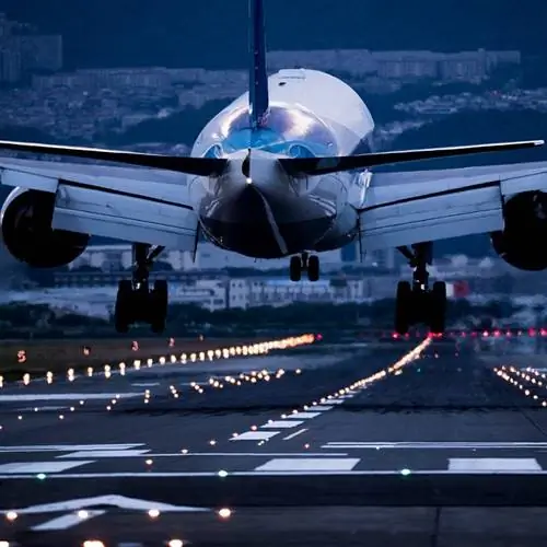 рейс взлетает