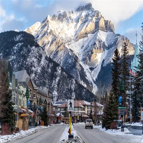 Центр города Банф