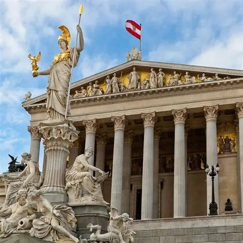 Здание австрийского парламента