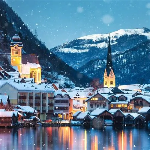 Гальштат зимой