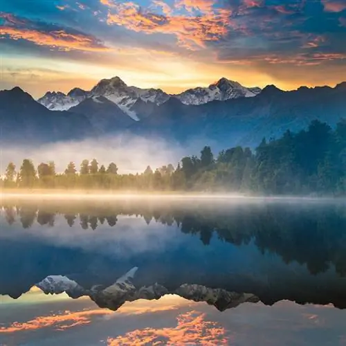 Новозеландское озеро