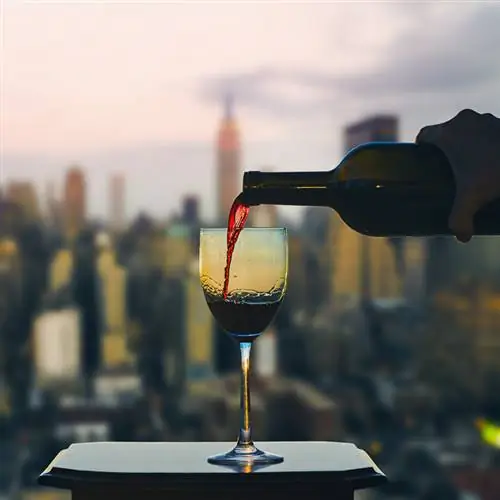 бокал для вина Нью-Йорк