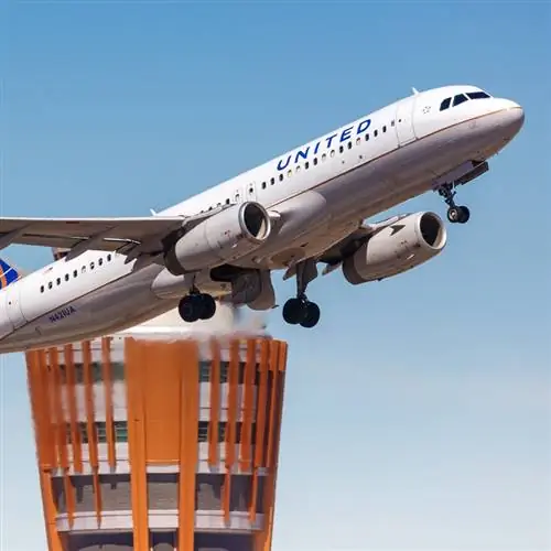 Объединенный самолет летит