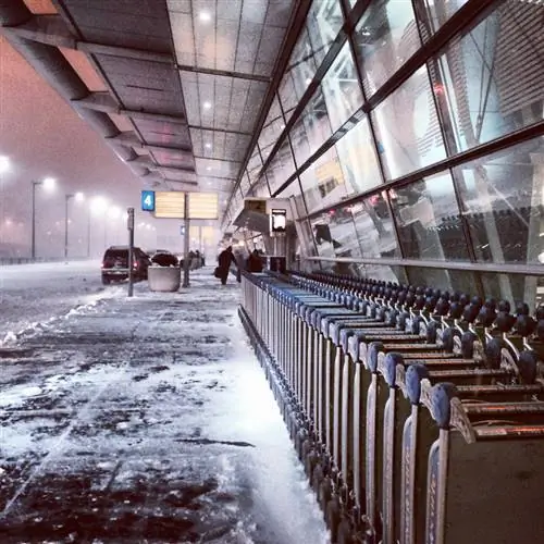 стоянка такси JFK