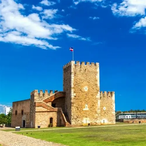 Старая испанская крепость Озама в Санто-Доминго, Доминиканская Республика