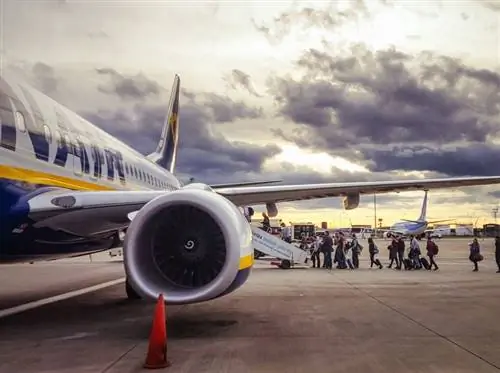 рейс самолета Ryanair