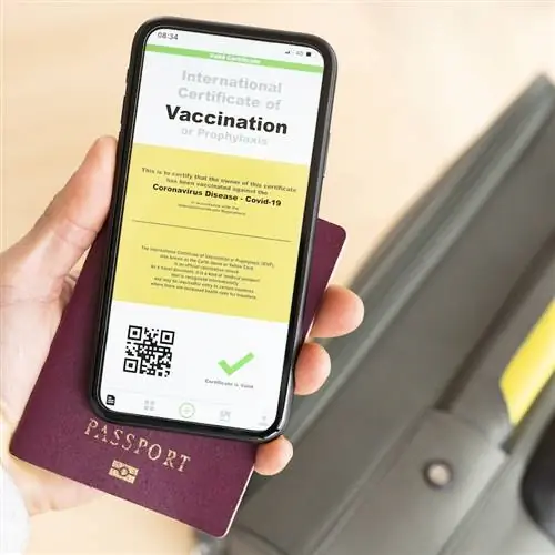 Международный сертификат вакцины