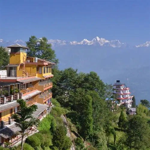 Гималайский горный курорт в Непале