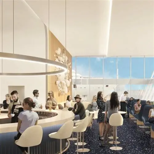 Интерьер круизного терминала MSC PortMiami