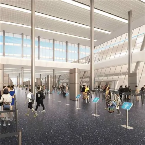 MSC PortMiami Круизный терминал, интерьер 3