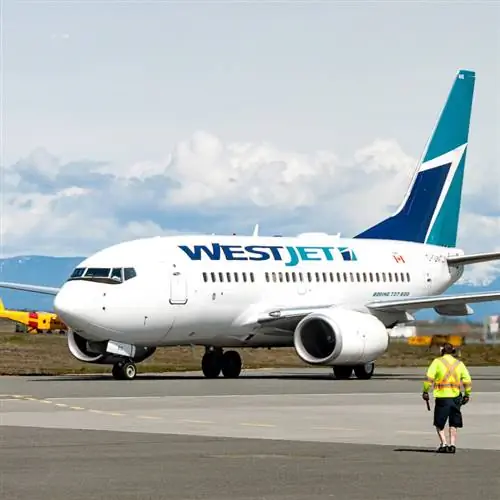 Вестджет самолет