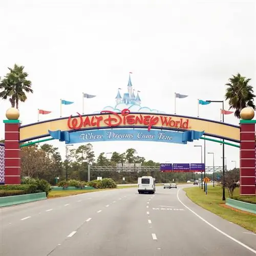 посетители стекаются в мир Диснея в Орландо