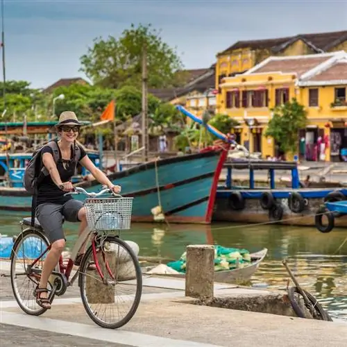 Турист в Хойане, Вьетнам