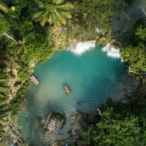 Изображение с дрона на Филиппинах