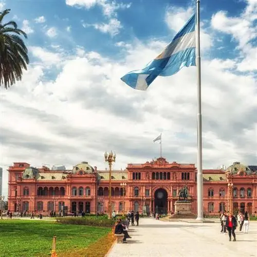 La Casa Rosada в Буэнос-Айресе, Аргентина