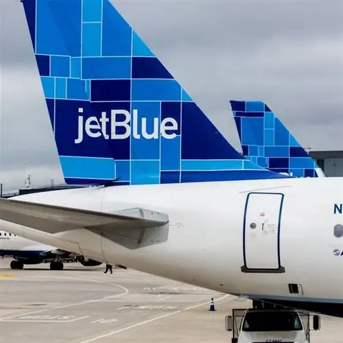 Хвост самолета Coada Airbus A320 JetBlue