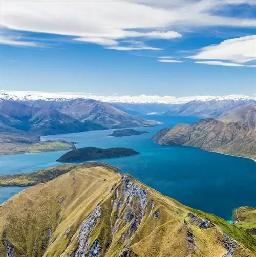Озеро Ванака и гора Аспайринг, Новая Зеландия