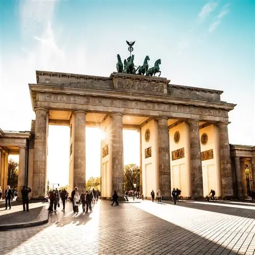 Бранденбургские ворота в Берлине, Германия