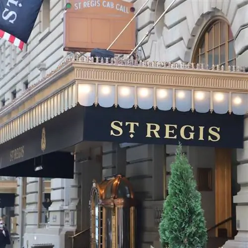 Отель St Regis на Манхэттене, Нью-Йорк