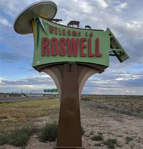 Розуэллский выход НЛО в открытый космос