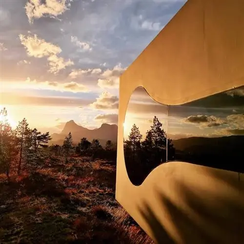 Захватывающий вид на горы в уютном Birdbox