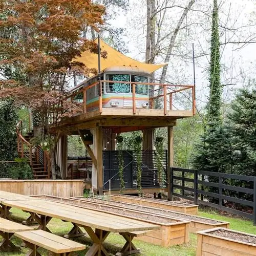 Частная гидромассажная ванна Young Wild & TREE (HOUSE) AirBnB