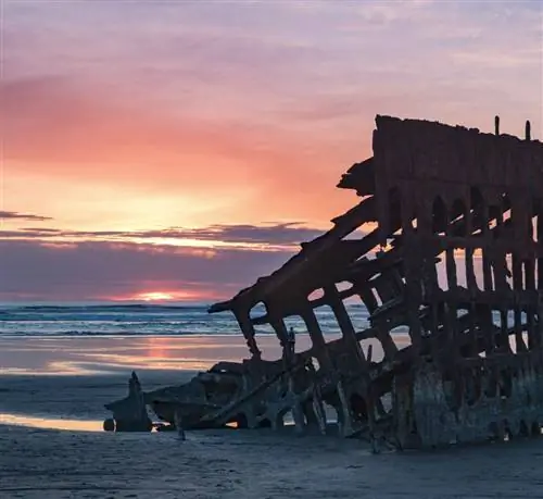 Кораблекрушение Питера Иредейла в государственном парке Форт-Стивенс