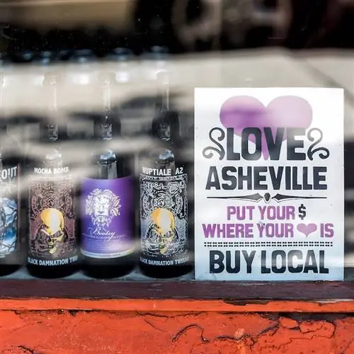 Местное пиво Эшвилля