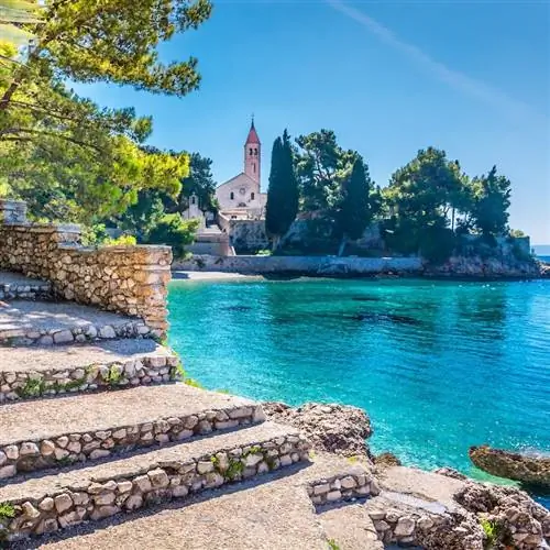 Доминиканский монастырь в Боле, Брач, Далматинское побережье, Хорватия