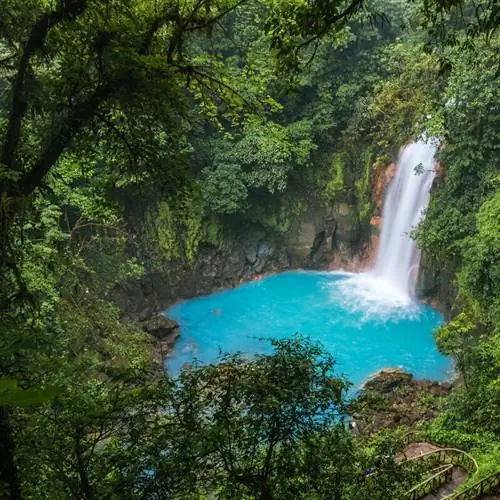Водопад в Коста-Рике, Центральная Америка