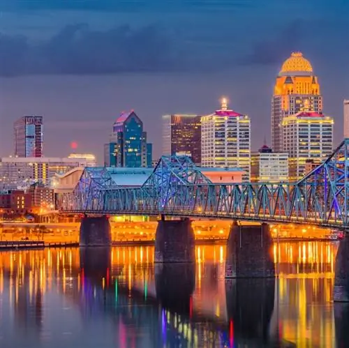 Луисвиллский горизонт с мостом
