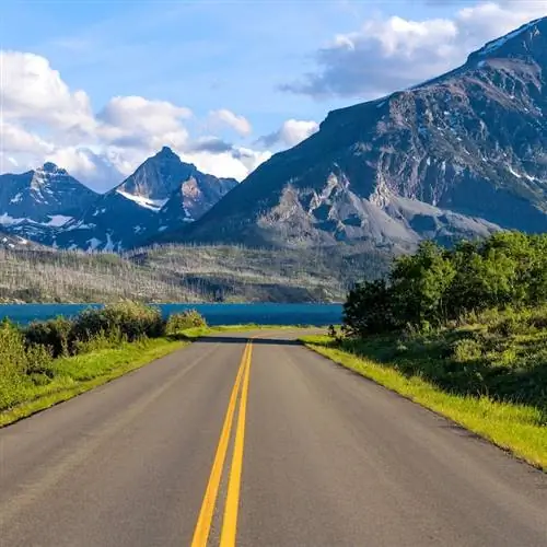 Палаточный лагерь в национальном парке Глейшер, Монтана.