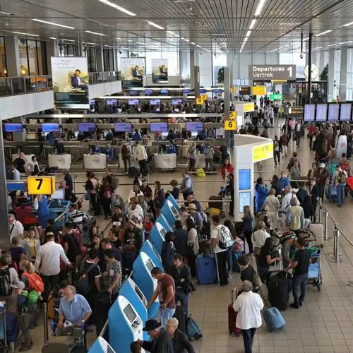 Концепция оживленного аэропорта, Амстердам Схипхол, Нидерланды