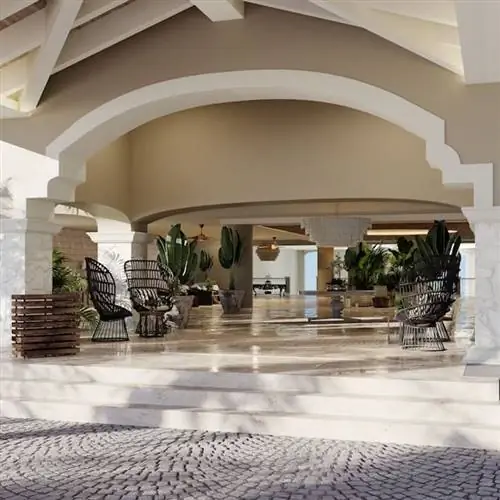 Вход в вестибюль отеля Hyatt Zilara Riviera Maya Resort