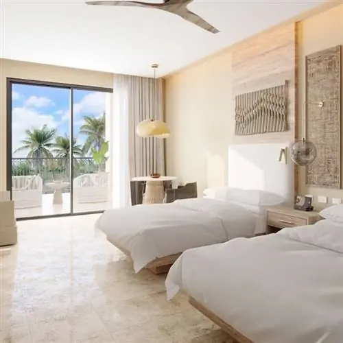 Двухместный номер в отеле Hyatt Zilara Riviera Maya Resort.
