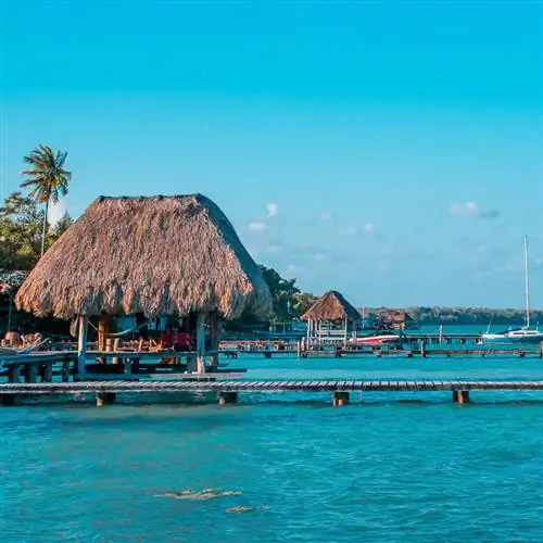 Водные хижины Тулума, Кинтана-Роо, Мексиканские Карибы, Мексика