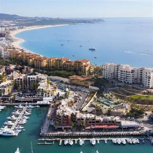 Вид с воздуха на Кабо-Сан-Лукас