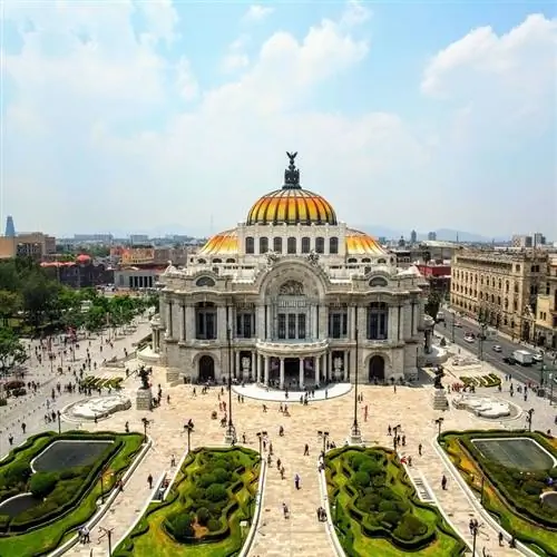 Аэрофотоснимок Мехико, Мексика