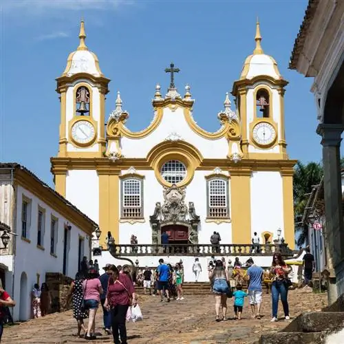 Исторический колониальный город Тирадентис, Минас-Жерайс, Бразилия, Южная Америка