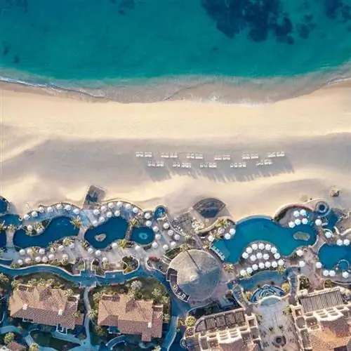 Курорт Hacienda del Mar Los Cabos, вид с воздуха