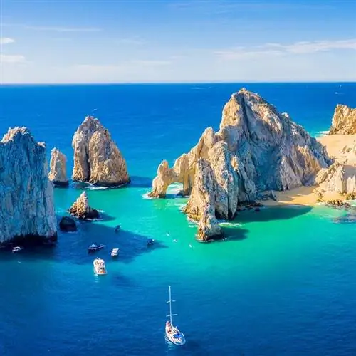 Арка Лос-Кабос в Нижней Калифорнии, Тихоокеанское побережье, Мексика