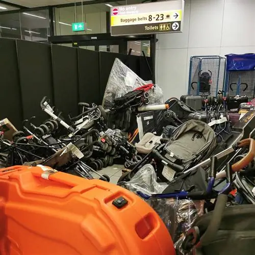 выброшенный багаж