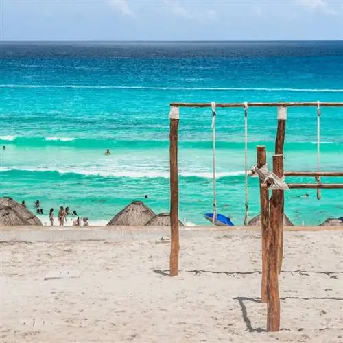 Пляж в Канкуне