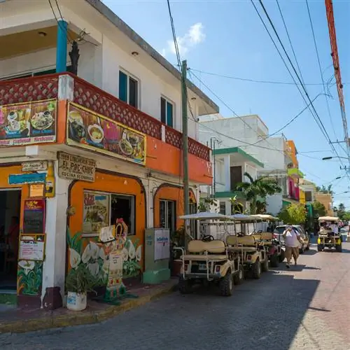 Центр города Косумель, Мексика