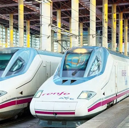 Ренфе поезд Мадрид