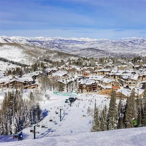 Дир-Вэлли, штат Юта, катание на лыжах