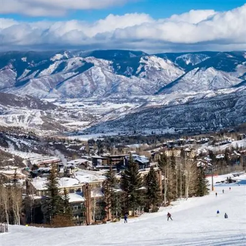 Сноумасс Аспен, Колорадо, катание на лыжах