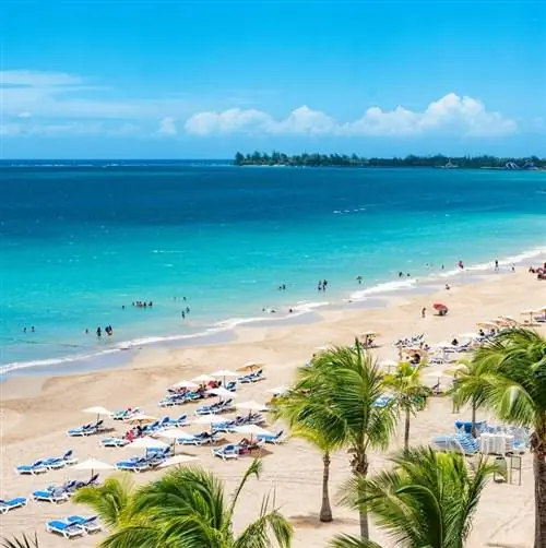 Пляж в Пуэрто-Рико