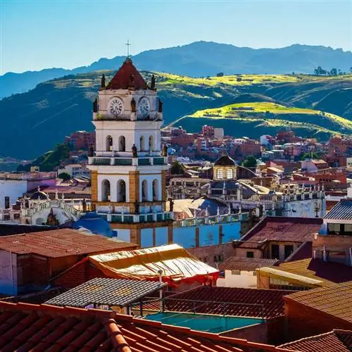 Исторический город Сукре в Боливии, Южная Америка