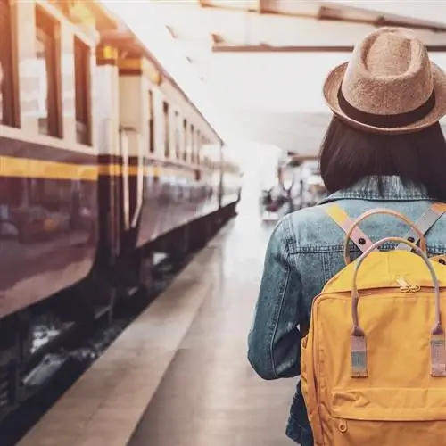 поезд путешественника